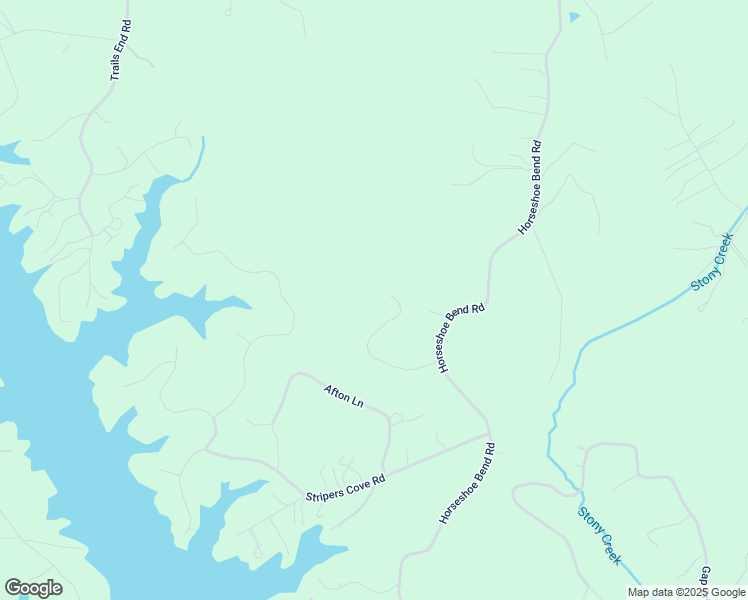 map of restaurants, bars, coffee shops, grocery stores, and more near 134 Tosh Lane in Goodview