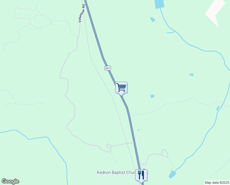 map of restaurants, bars, coffee shops, grocery stores, and more near 7231 Brookneal Highway in Gladys