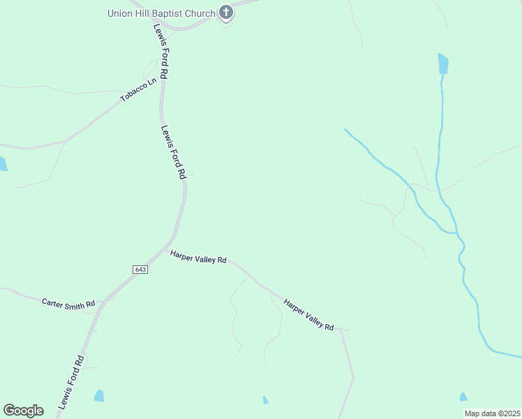 map of restaurants, bars, coffee shops, grocery stores, and more near 642 Lewis Ford Road in Brookneal