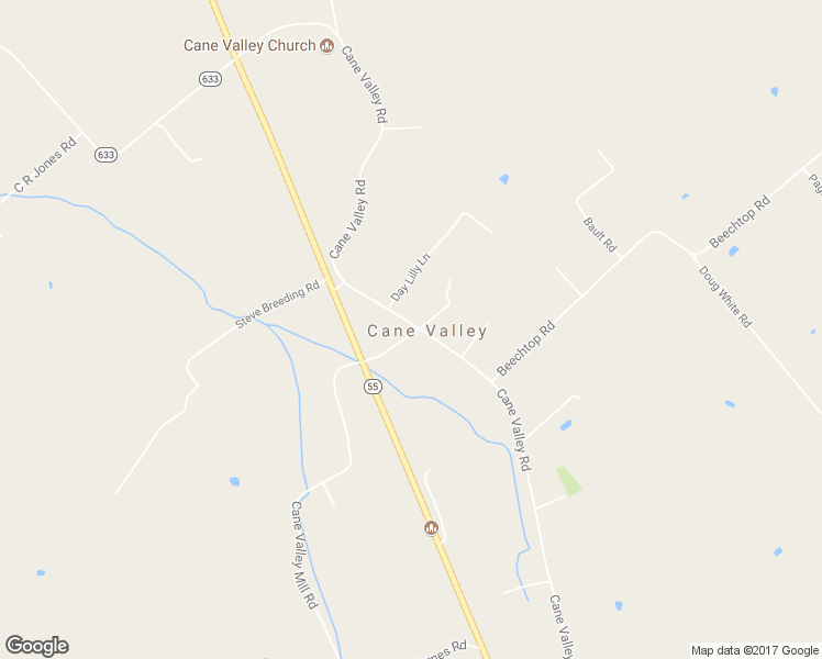 map of restaurants, bars, coffee shops, grocery stores, and more near in Cane Valley