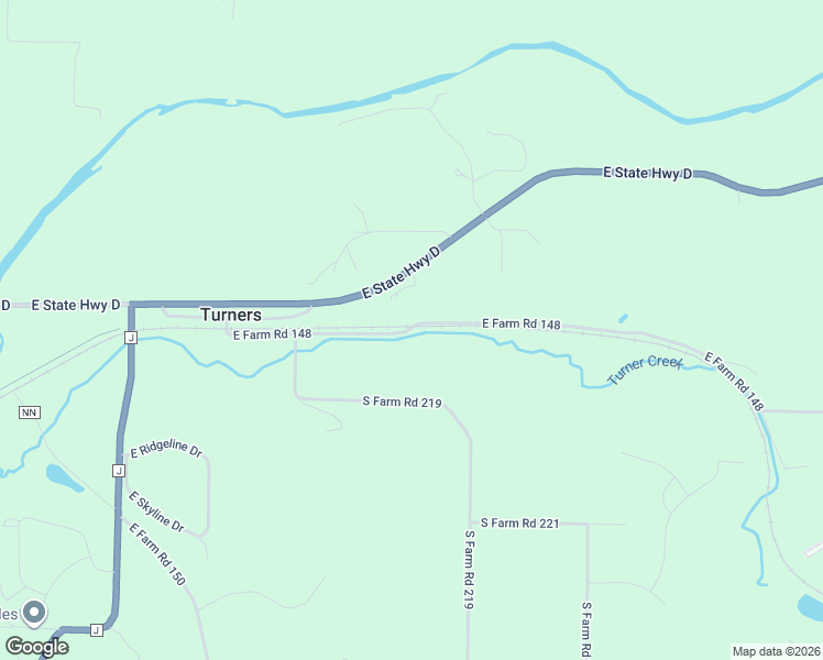 map of restaurants, bars, coffee shops, grocery stores, and more near 6794 East Farm Road 148 in Rogersville