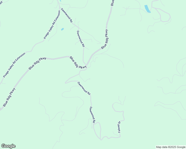 map of restaurants, bars, coffee shops, grocery stores, and more near 7112 Dawnwood Road in Roanoke