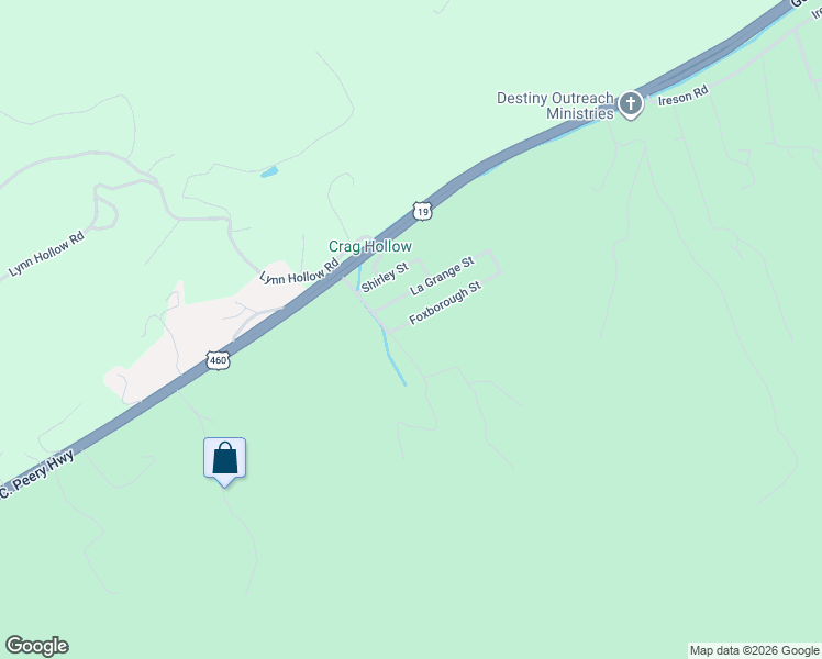map of restaurants, bars, coffee shops, grocery stores, and more near 138 Foxborough Street in Tazewell