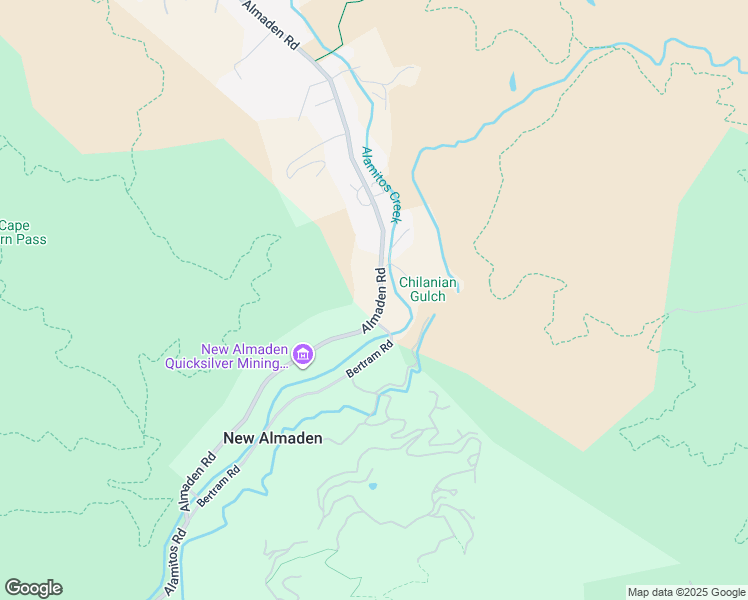 map of restaurants, bars, coffee shops, grocery stores, and more near 21177 Almaden Road in San Jose