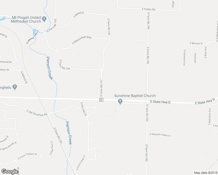 map of restaurants, bars, coffee shops, grocery stores, and more near 1690 South Royal Drive in Springfield