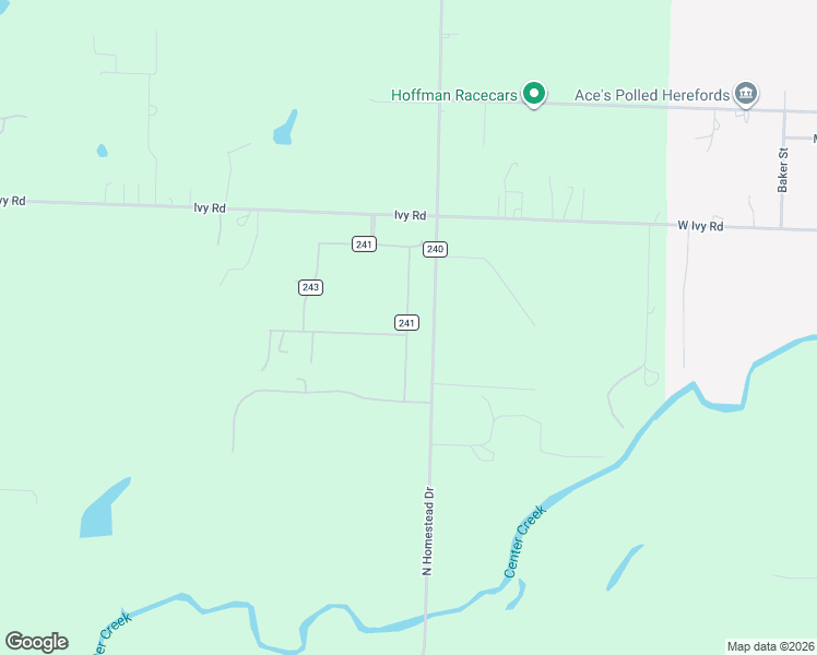 map of restaurants, bars, coffee shops, grocery stores, and more near 8755 County Road 241 in Webb City