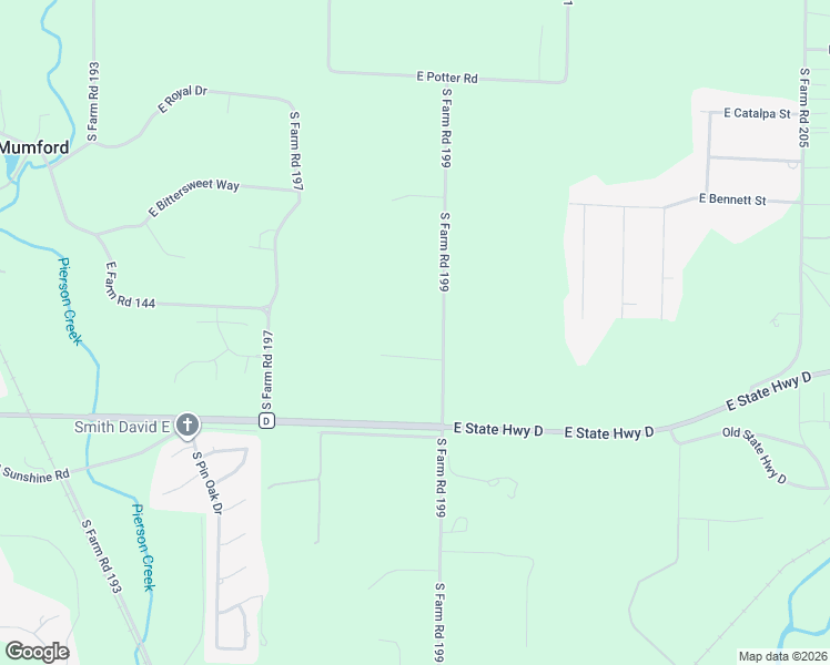 map of restaurants, bars, coffee shops, grocery stores, and more near 1599 South Farm Road 199 in Springfield