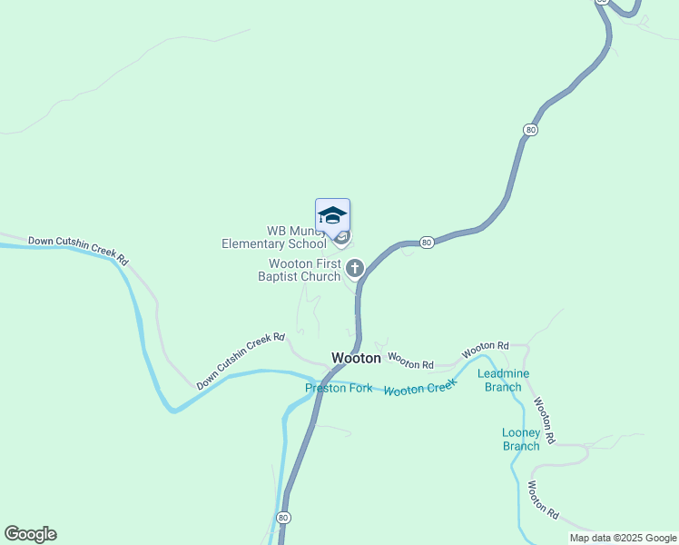 map of restaurants, bars, coffee shops, grocery stores, and more near Pirate Drive in Wooton