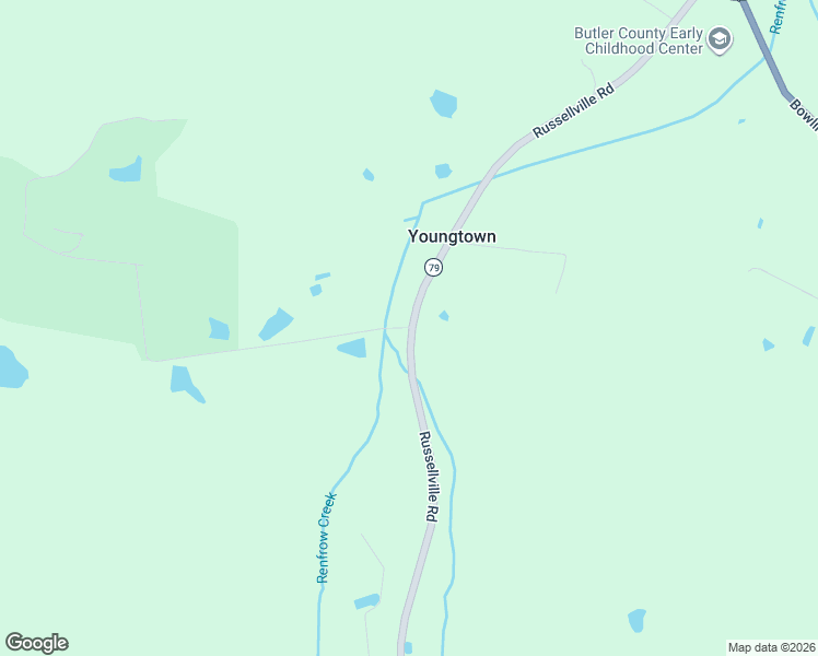 map of restaurants, bars, coffee shops, grocery stores, and more near in Butler County