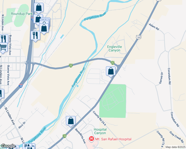 map of restaurants, bars, coffee shops, grocery stores, and more near 200-234 Lea Street in Trinidad