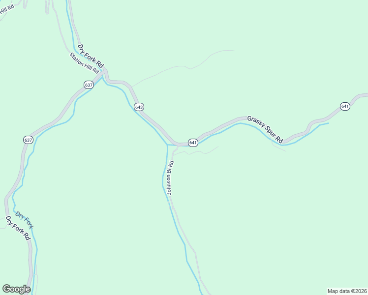 map of restaurants, bars, coffee shops, grocery stores, and more near 120 Grassy Spur Road in Bandy