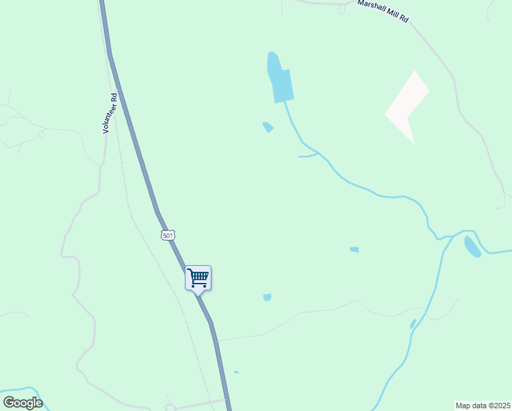 map of restaurants, bars, coffee shops, grocery stores, and more near 7036 Brookneal Highway in Gladys