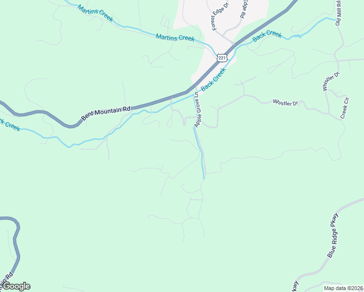 map of restaurants, bars, coffee shops, grocery stores, and more near 7523 Apple Grove Lane in Roanoke
