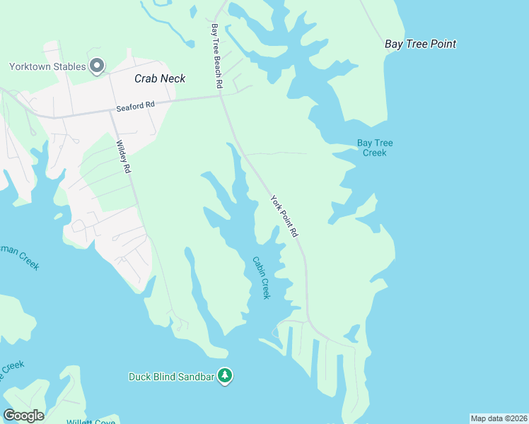 map of restaurants, bars, coffee shops, grocery stores, and more near 408 York Point Road in Seaford