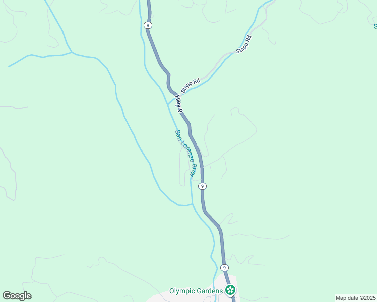 map of restaurants, bars, coffee shops, grocery stores, and more near 320 Fern Drive in Boulder Creek