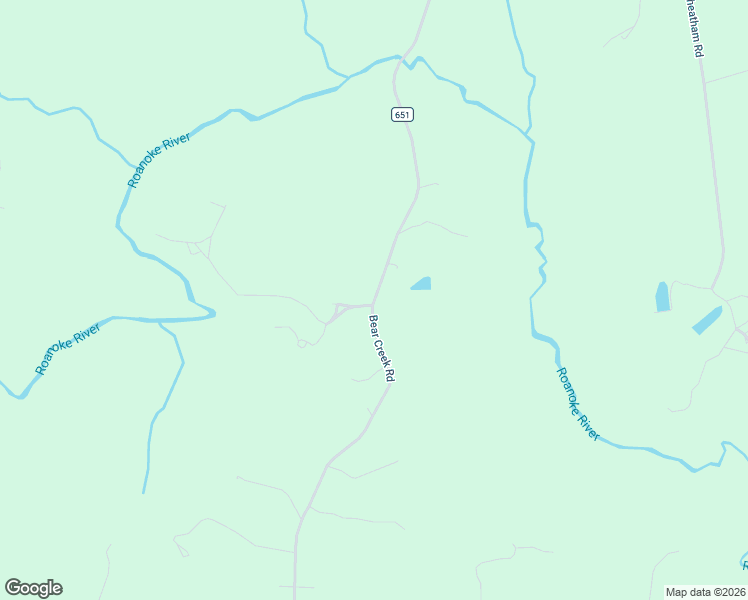 map of restaurants, bars, coffee shops, grocery stores, and more near County Road 651 in Gladys