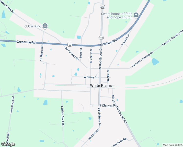 map of restaurants, bars, coffee shops, grocery stores, and more near 140 North Church Street in White Plains