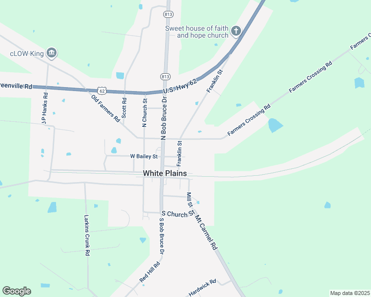 map of restaurants, bars, coffee shops, grocery stores, and more near 112-140 Franklin Street in White Plains