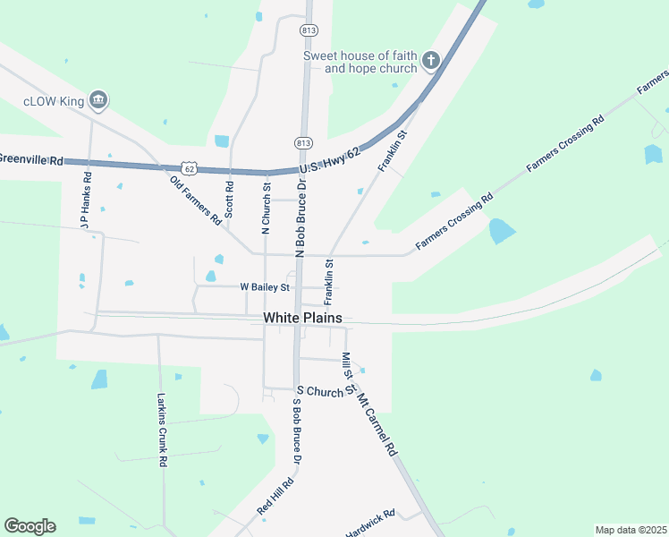map of restaurants, bars, coffee shops, grocery stores, and more near 112 Franklin Street in White Plains