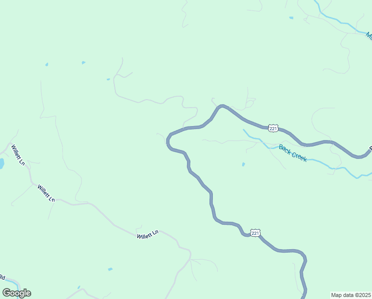 map of restaurants, bars, coffee shops, grocery stores, and more near 8758 Bent Mountain Road in Roanoke