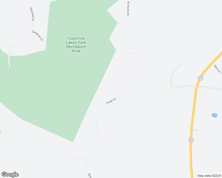 map of restaurants, bars, coffee shops, grocery stores, and more near 30082 Tioga Drive in Coarsegold