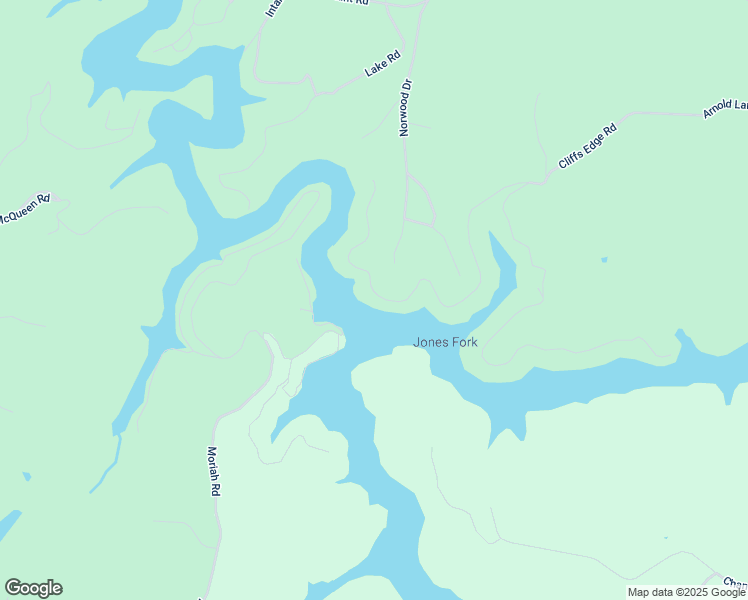 map of restaurants, bars, coffee shops, grocery stores, and more near 985 Cliffs Edge Road in East Bernstadt