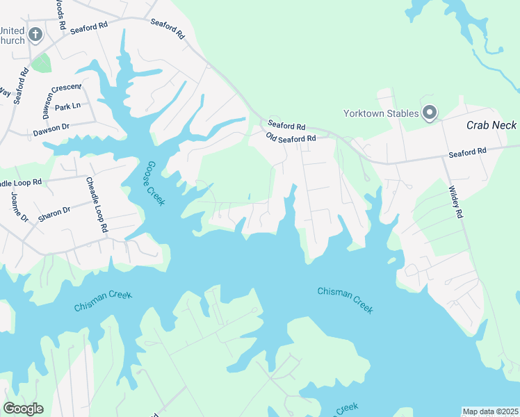 map of restaurants, bars, coffee shops, grocery stores, and more near 403 Sparrer Road in Seaford