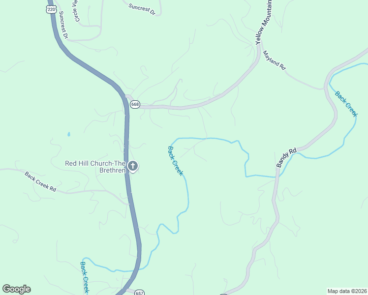 map of restaurants, bars, coffee shops, grocery stores, and more near 1955 Poplar View Road in Roanoke