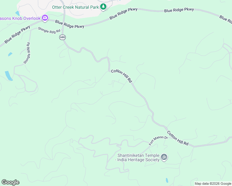 map of restaurants, bars, coffee shops, grocery stores, and more near 6813-6821 Mason Knob Trail in Roanoke