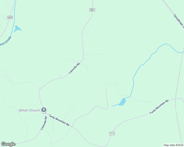 map of restaurants, bars, coffee shops, grocery stores, and more near 7811 Leesville Road in Lynch Station