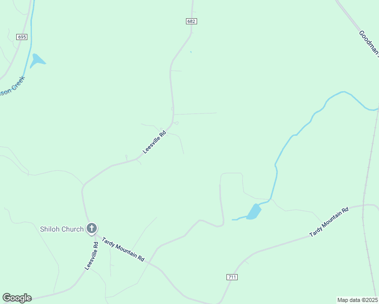 map of restaurants, bars, coffee shops, grocery stores, and more near 7811 Leesville Road in Lynch Station