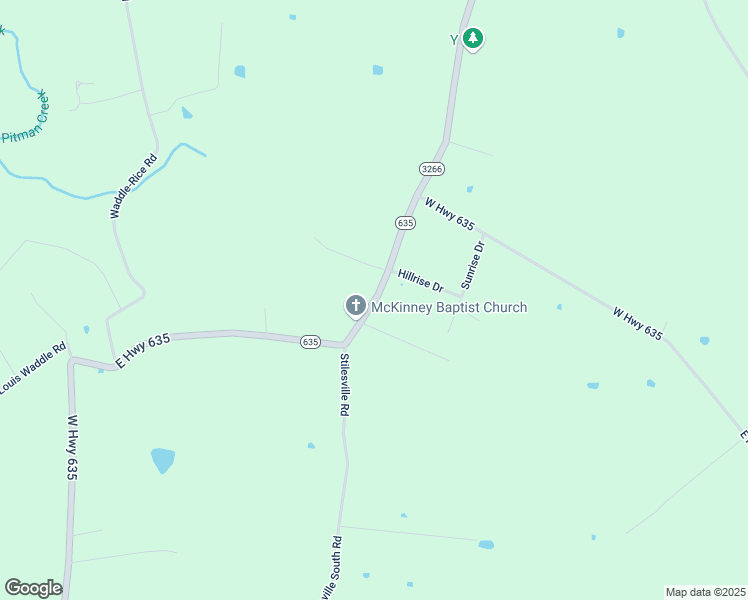 map of restaurants, bars, coffee shops, grocery stores, and more near 3605 East Highway 635 in Science Hill