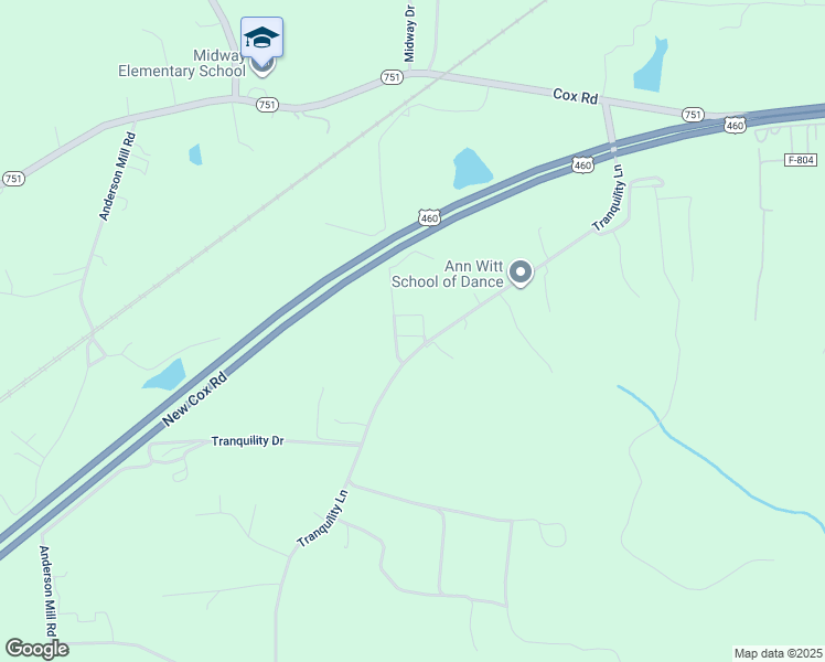 map of restaurants, bars, coffee shops, grocery stores, and more near 6110 Tranquility Lane in Sutherland