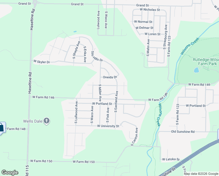 map of restaurants, bars, coffee shops, grocery stores, and more near 4620 Minota St in Springfield