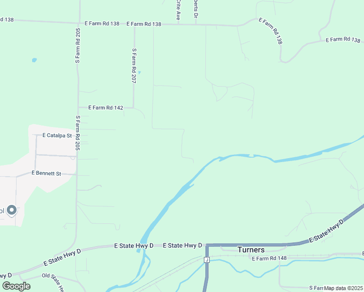 map of restaurants, bars, coffee shops, grocery stores, and more near 2126 Cherry Street in Springfield