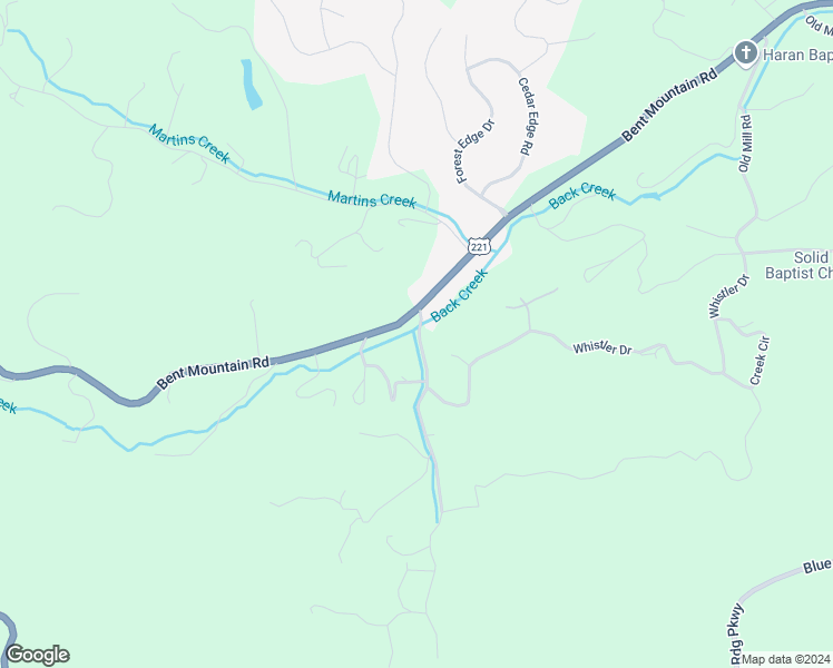 map of restaurants, bars, coffee shops, grocery stores, and more near 7338 Apple Grove Lane in Roanoke