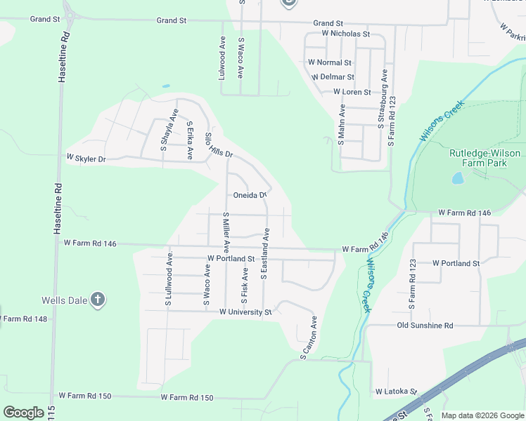 map of restaurants, bars, coffee shops, grocery stores, and more near 4620 Minota St in Springfield