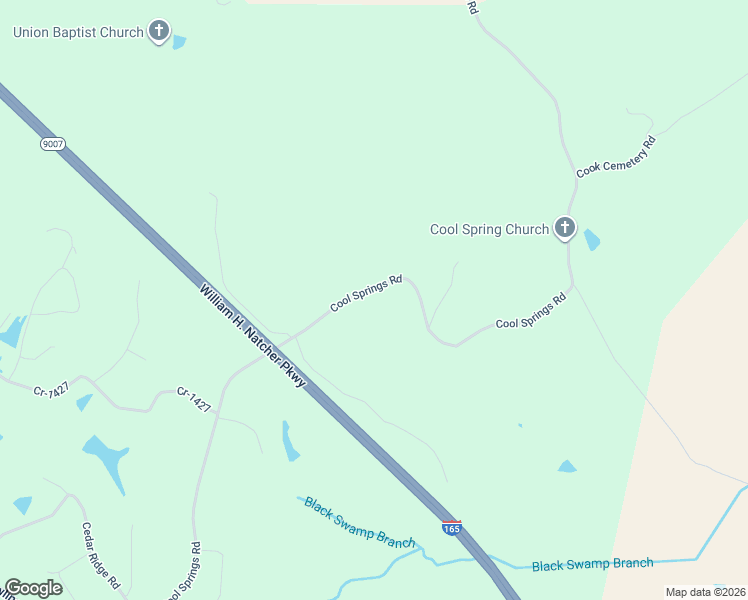 map of restaurants, bars, coffee shops, grocery stores, and more near 1700-2152 Cool Springs Rd in Morgantown