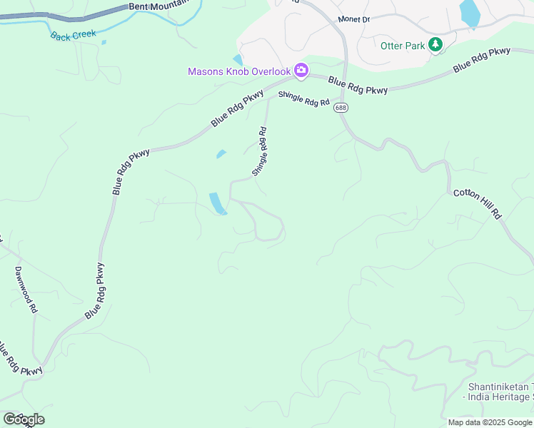 map of restaurants, bars, coffee shops, grocery stores, and more near 6700 Shingle Ridge Road in Roanoke