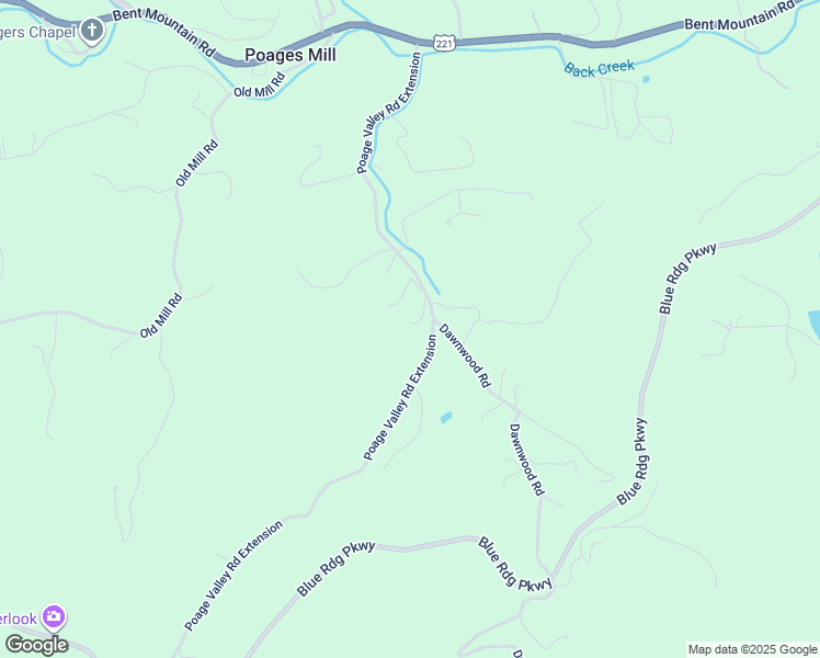 map of restaurants, bars, coffee shops, grocery stores, and more near 6681 Poage Valley Road Extension in Roanoke