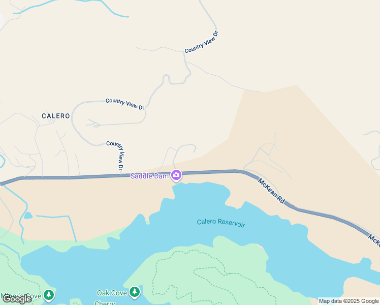 map of restaurants, bars, coffee shops, grocery stores, and more near 22700 McKean Road in San Jose