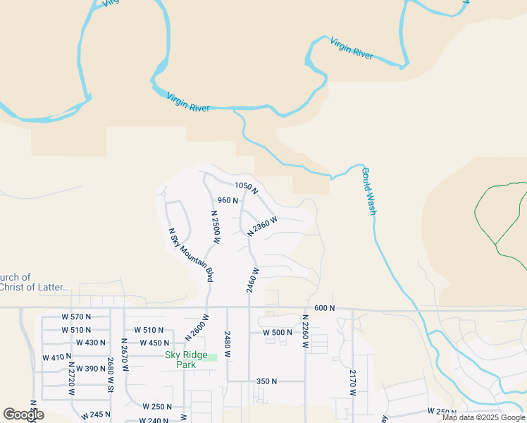 map of restaurants, bars, coffee shops, grocery stores, and more near 2402 960 North in Hurricane