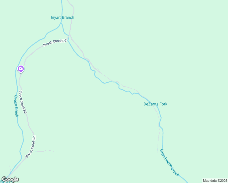 map of restaurants, bars, coffee shops, grocery stores, and more near Little Beech Creek in Manchester