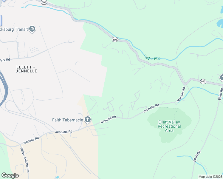 map of restaurants, bars, coffee shops, grocery stores, and more near 942 Jennelle Road in Blacksburg