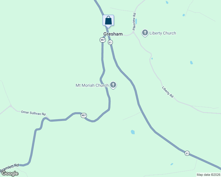 map of restaurants, bars, coffee shops, grocery stores, and more near 425 State Highway 487 in Greensburg