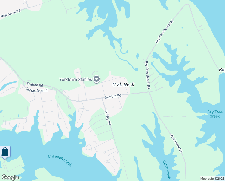 map of restaurants, bars, coffee shops, grocery stores, and more near 218 Hansford Lane in Seaford