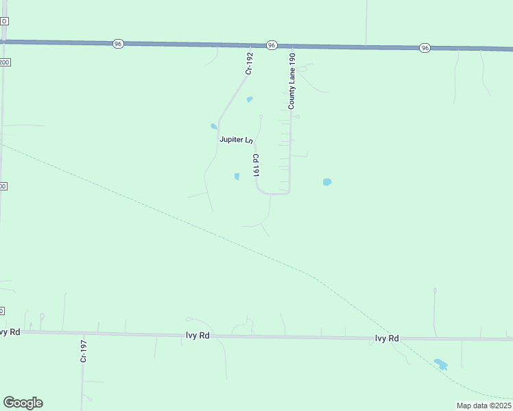 map of restaurants, bars, coffee shops, grocery stores, and more near 19100-19150 Jayhawk Ln in Carthage