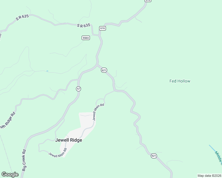 map of restaurants, bars, coffee shops, grocery stores, and more near 1357 Jewell Main Road in Jewell Ridge