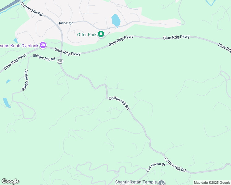 map of restaurants, bars, coffee shops, grocery stores, and more near 6430 Cotton Hill Rd in Roanoke