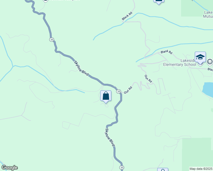 map of restaurants, bars, coffee shops, grocery stores, and more near 19179 Skyline Boulevard in Los Gatos